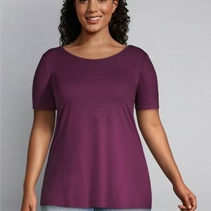 Strappy-Back Swing Tee